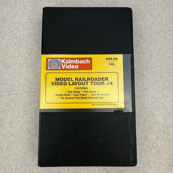 Kalmbach‎ Video Model Railroader Video Layout Tour VHS #4 - Picture 1 of 6